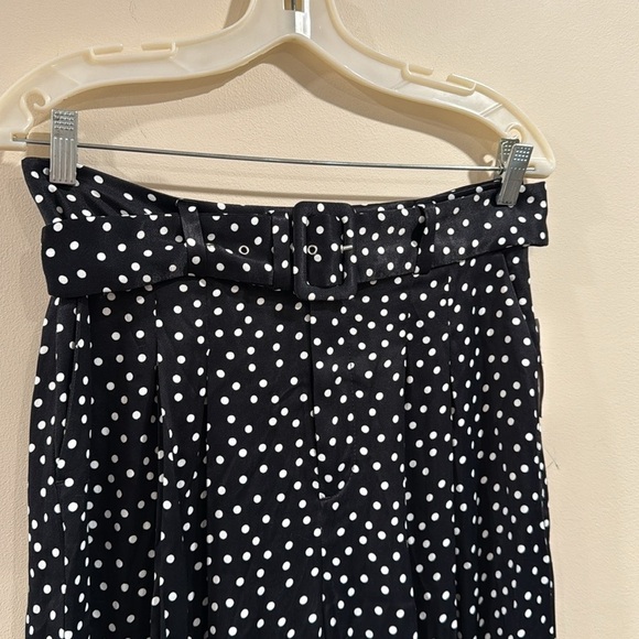 🔥NWT Anthropologie Polka Dot Maxi Skirt - Black and White🔥 - Picture 4 of 12